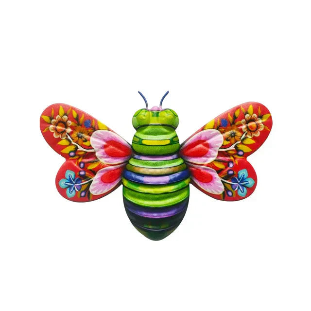 BuzzCharm – Metall-Bienen Wanddeko!