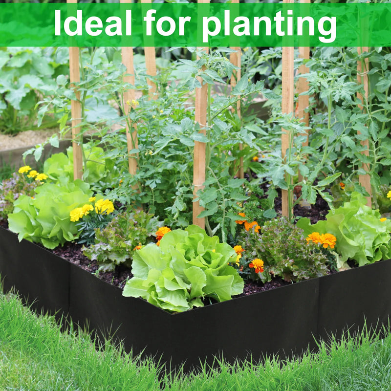 Pflanzsack FlextoGrow | Hochbeet aus Filz mit 4/8 Fächern | Tragbar & atmungsaktiv | Für Gemüse, Kräuter & Blumen