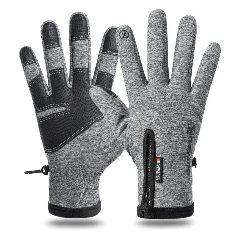 Motorradhandschuhe FrostRide Pro | Wasserdicht & Winddicht | Touchscreen-Funktion | Warmfutter für Winterfahrten | Rutschfest & Stoßfest
