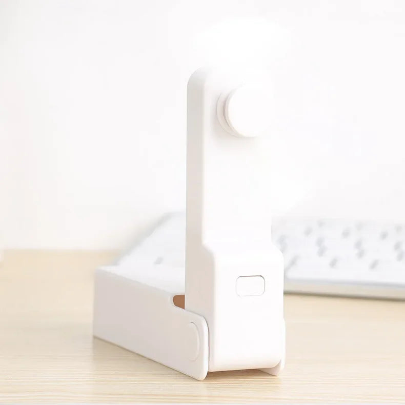 Mini-Faltventilator BrisaFold | USB-aufladbar & tragbar | Leise & kraftvoll | Für Schreibtisch & unterwegs