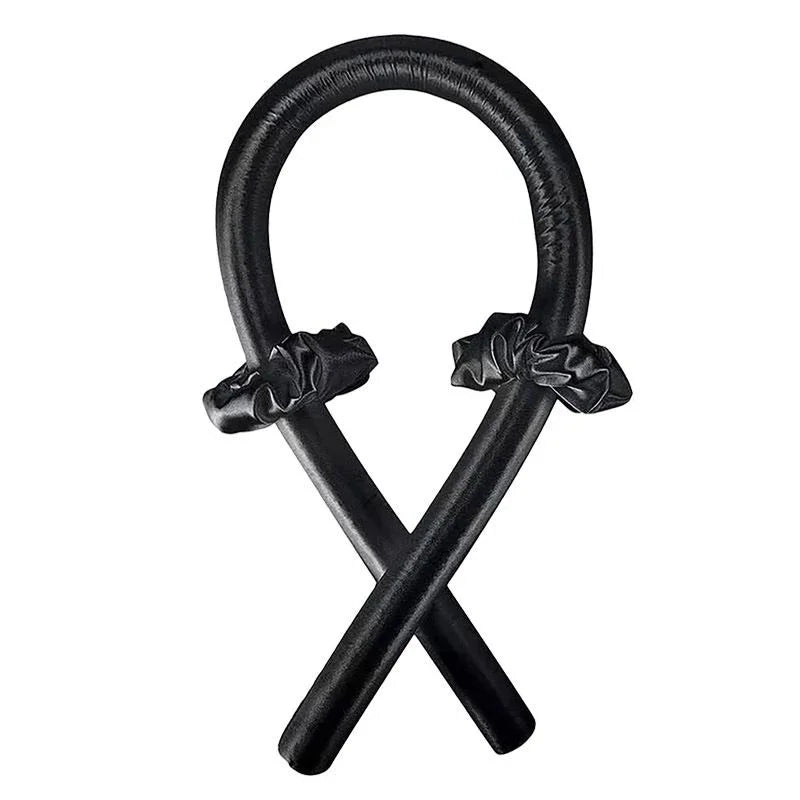 Hitzefreies Lockenband Curleva Soft | 100 cm Schaumstoffstab | Für Natürliche Locken Über Nacht | Ohne Haarschäden