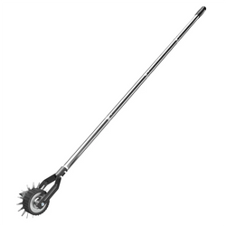 Rasenkantenschneider EdgeMaster Pro | 171 cm manuell | Edelstahl mit Rollrad | Verstellbarer Griff & Selbstschärfende Klinge