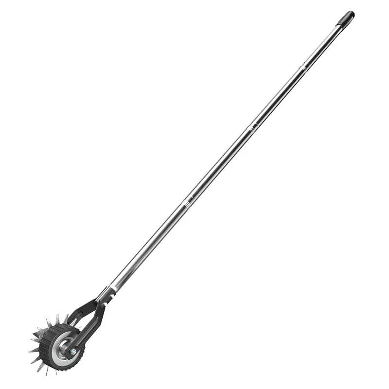 Rasenkantenschneider EdgeMaster Pro | 171 cm manuell | Edelstahl mit Rollrad | Verstellbarer Griff & Selbstschärfende Klinge