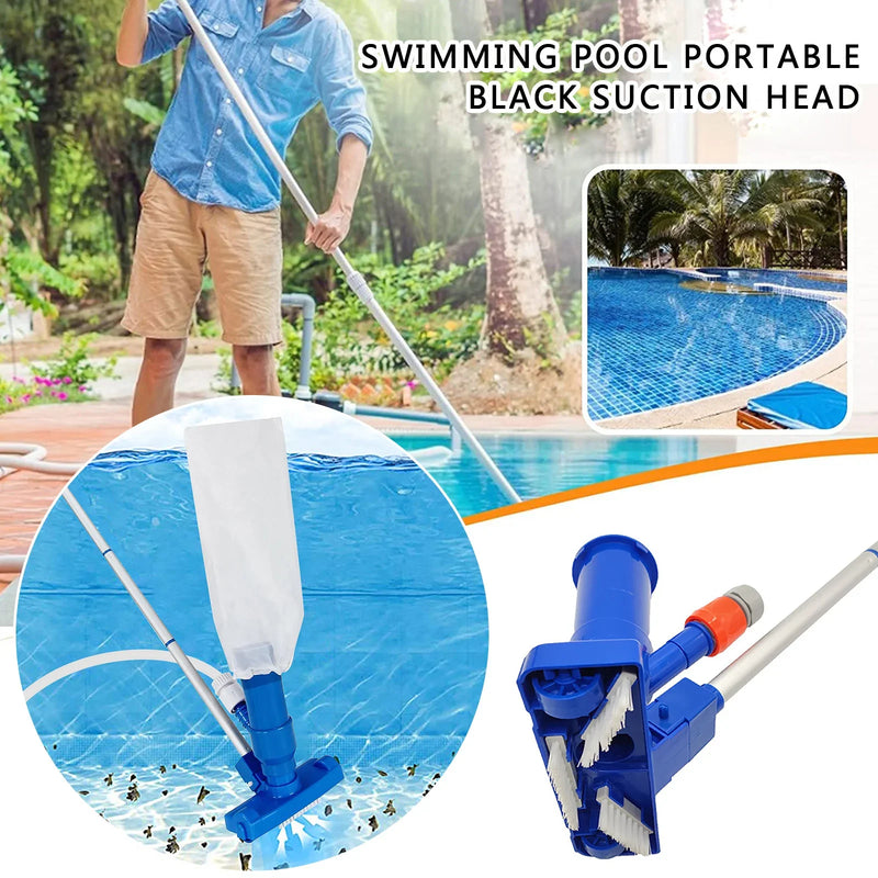 AquaRein Pool- & Teichsauger Set | Unterwasser Staubsauger | Inkl. EU-Stecker | Für Pools & Aquarien