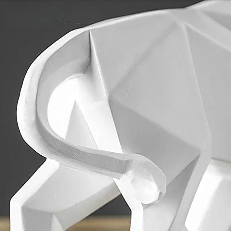 ToroArte Stier Skulptur | Nordic Design | Harzfigur Modern | 35 cm / 26 cm