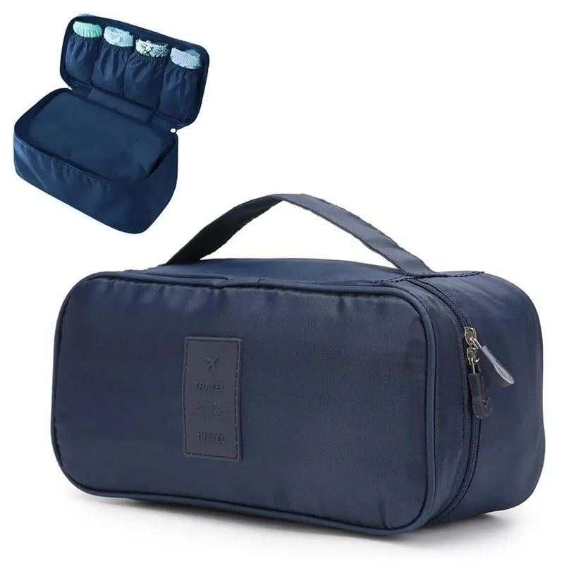 PackLina Reiseorganizer | BH- & Unterwäsche-Tasche | Multifunktional & Tragbar | Für Kosmetik & Accessoires