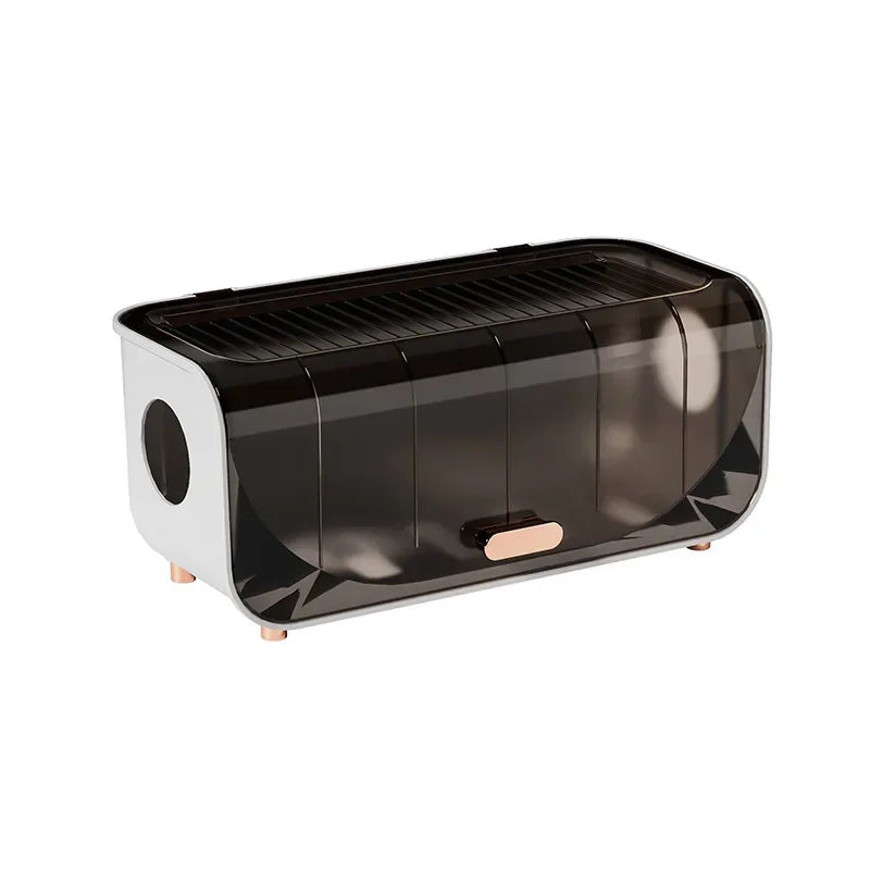 OrgaVolt Kabelbox mit Deckel | Staubdicht & Wassergeschützt | Aufbewahrungsbox für Mehrfachstecker & Ladekabel | Für Wohnzimmer & Büro