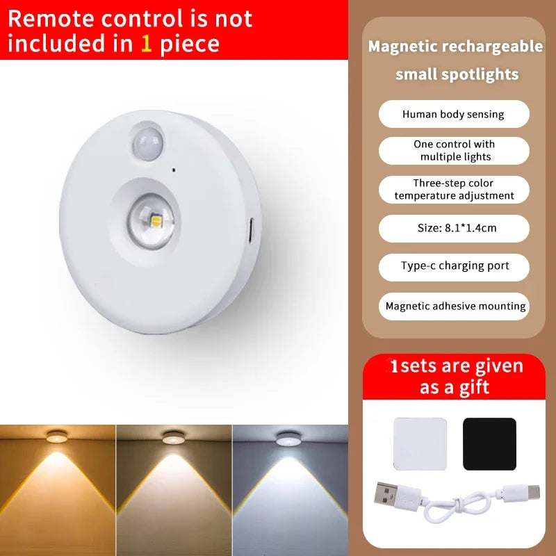 LumoLine | PIR Bewegungsmelder LED-Licht | Dimmbar & Wiederaufladbar | Kabellos