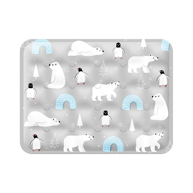 FrostPaws Kühlmatte für Hunde & Katzen | Wiederverwendbar & Gelgefüllt | Für Sommer & Reisen | PVC