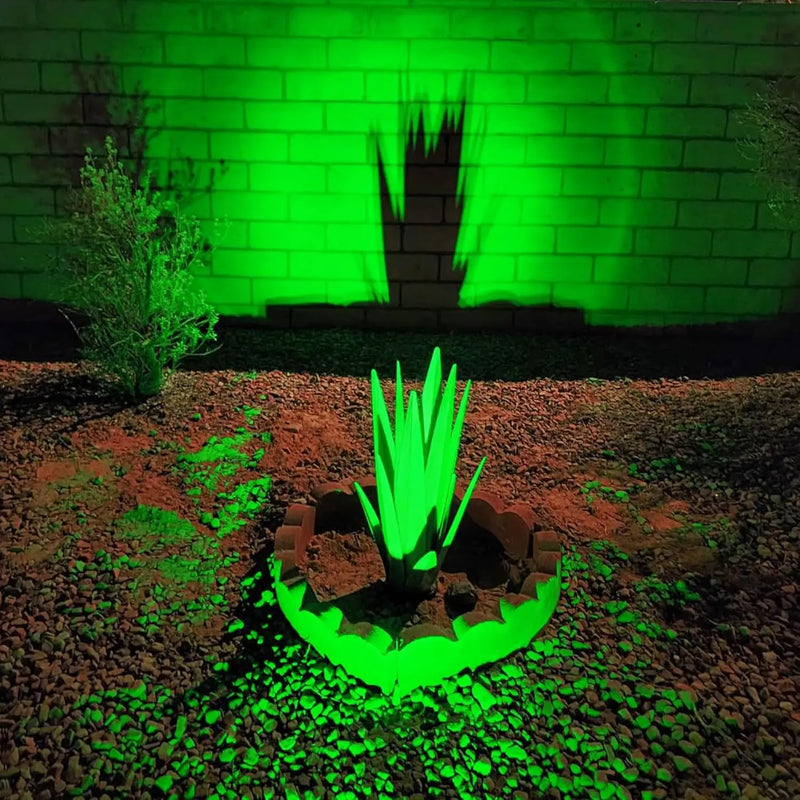 Solar Gartenstrahler LumiRay Set 4er | IP65 Wasserdicht | Automatischer Dämmerungssensor | LED Landschaftsbeleuchtung