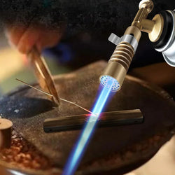 Flammex Pro Lötbrenner | Für Butangas | Einstellbare Flamme bis 1300 °C | Kompakt & Ergonomisch | Ideal für Küche & Outdoor