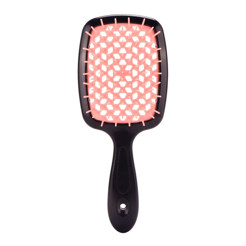 AirGloss Luftkissen-Haarbürste für nasses & trockenes Haar | Sanft entwirrend & kopfhautfreundlich | 20,5x8,5 cm | Für alle Haartypen