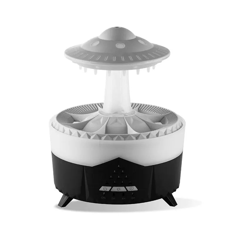 Aroma Diffusor SkyMist | Ultraschall Luftbefeuchter mit Fernbedienung | 350 ml Wassertank | LED-Licht & Duftfunktion