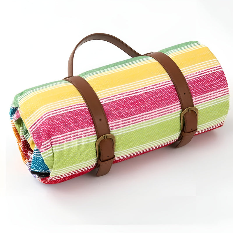 Terraloom Picknickdecke Outdoor | Wasserdicht & Sandfrei | Faltbar & Gepolstert | 150×200 cm / 200×200 cm