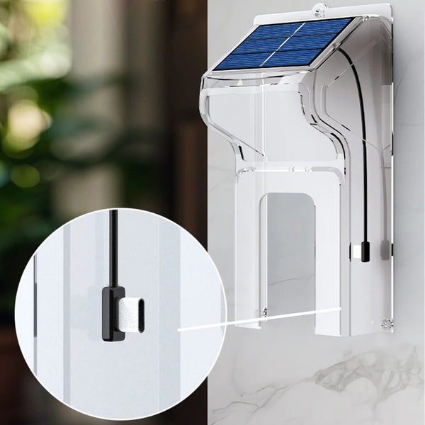 SecuraSun DoorCam Kabellose HD-Video-Türklingel mit Solar-Ladung & WLAN | IP65 Wasserdicht
