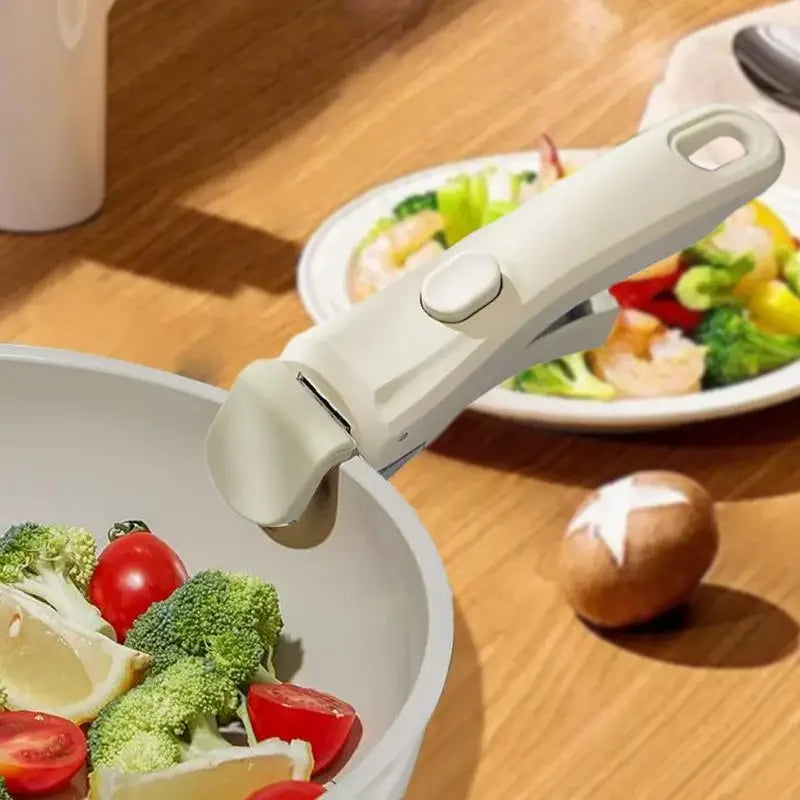Flexigrip Abnehmbarer Universal-Topfgriff | Hitzebeständig & Ergonomisch | Für Pfannen & Töpfe | Einhandbedienung