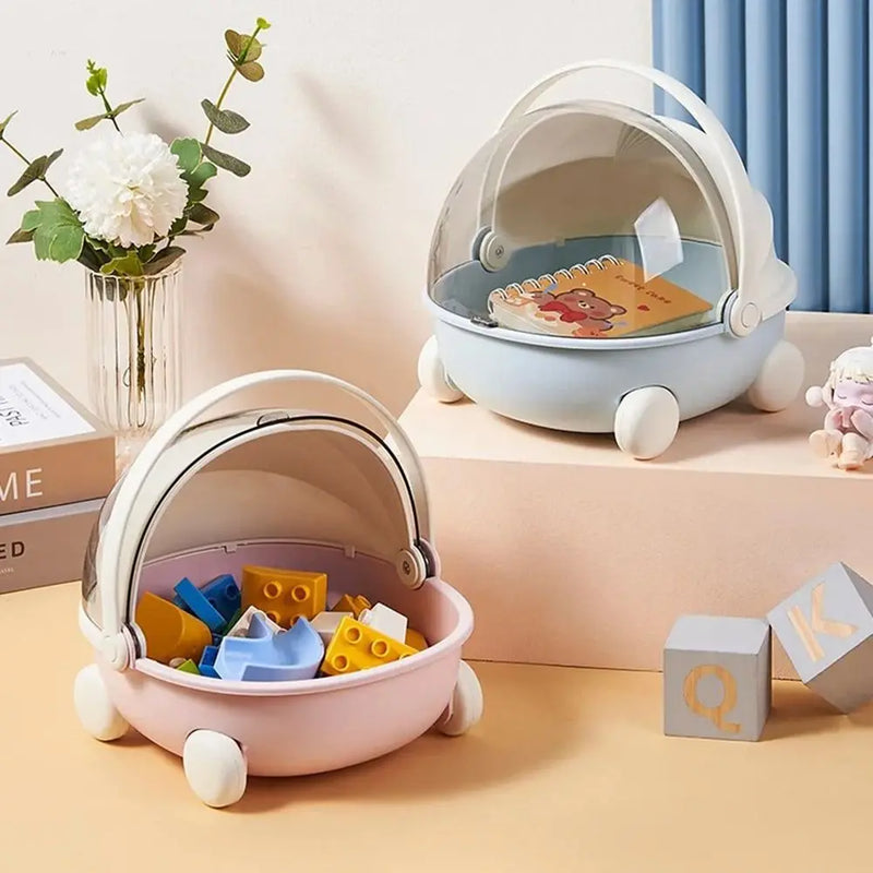 SweetNest Babywiege Aufbewahrungsbox – Niedliche Schreibtisch- und Deko-Box in Wiegenform