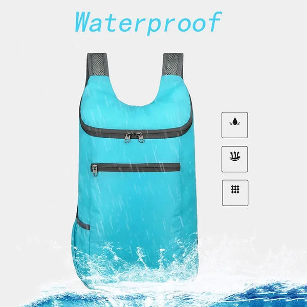 Faltbarer Rucksack "Treklino" | Wasserdicht & Ultraleicht | 20L Volumen | 40x26x14 cm