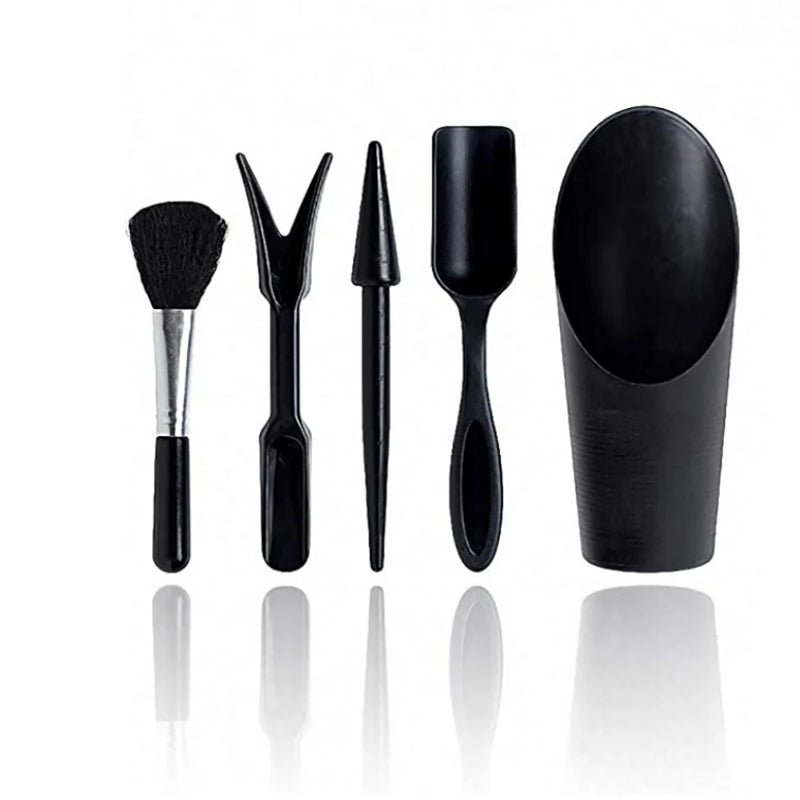Floriva Mini Gartenwerkzeug Set | Ergonomisch & Platzsparend | Für Sukkulenten & Bonsai | 5/8/13-teilig
