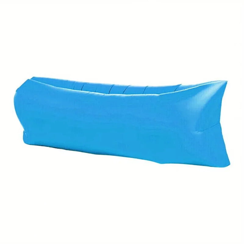 Aufblasbares Loungesofa | Ohne Pumpe & mit Kopfstütze | AirLoungeGo Outdoor Sofa 190×70 cm – Tragbar & Wasserdicht