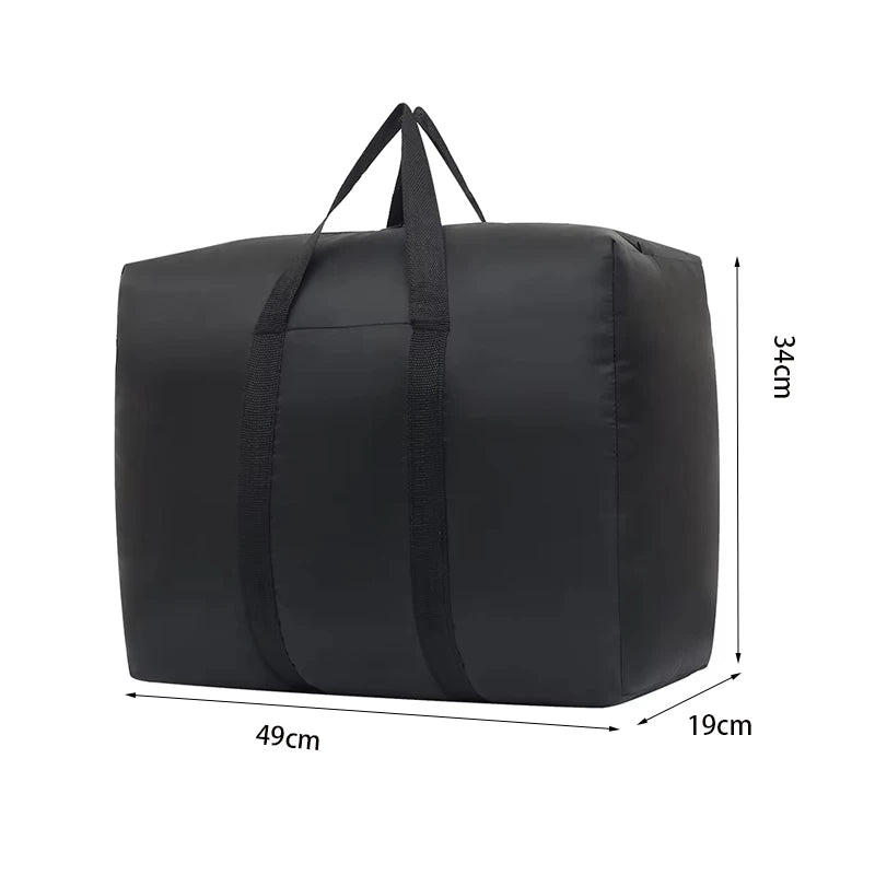 Reisetasche TravelMateX | Faltbar & Wasserdicht | Extra Großes Volumen | Für Kleidung, Bettwäsche & Gepäck