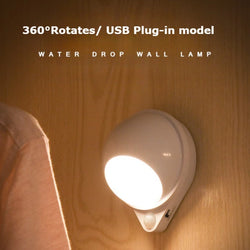Intelligentes LED Nachtlicht GlowMate 360 | 360° Drehbar | Bewegungssensor | USB Wiederaufladbar