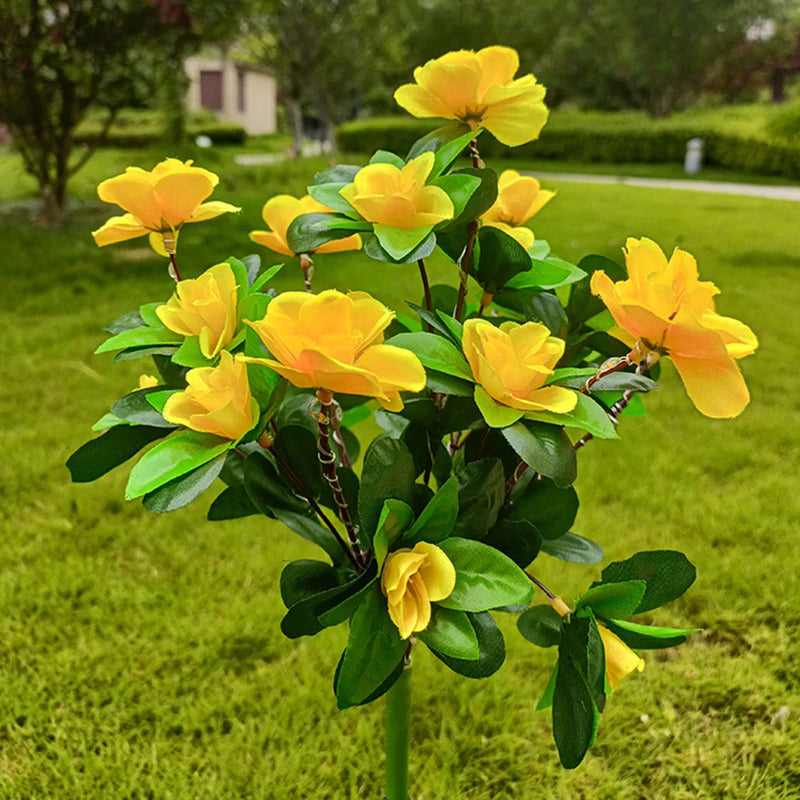 Solar Gartenlampe Lumosia | LED Azaleen | Wetterfest & Kabellos | 8h Leuchtzeit