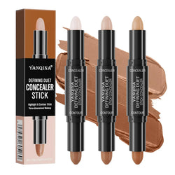 Contour & Highlighter Stick DuoGlow | 2-in-1 Creme-Stick | Wasserdicht & Natürliches Finish | Für alle Hauttöne
