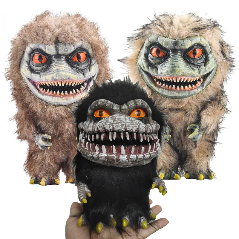 Horror-Plüsch MonstroCrit | Alien Monster Puppe | Gruselig & Lustig | Halloween Party Dekoration