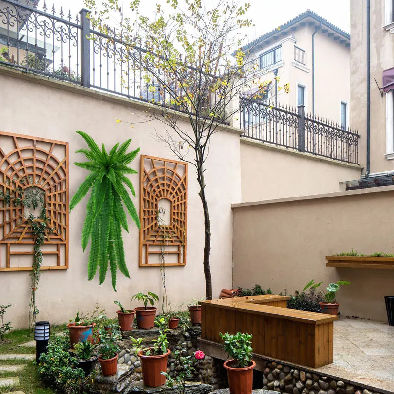 VerdeLia | Künstliche Hängepflanze | Persischer Efeu | 73–115 cm | Wand- & Gartendeko