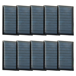 10er Set Mikro-Solarpanel Sunova MiniCell 5V 30mA | 5,3×3,0 cm | DIY Elektronik & Modellbau | Photovoltaik-Zellen für kleine Projekte