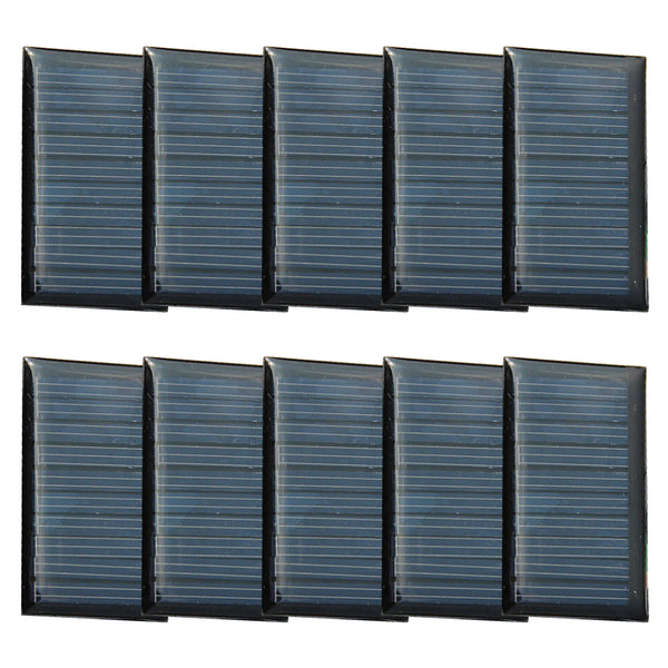 10er Set Mikro-Solarpanel Sunova MiniCell 5V 30mA | 5,3×3,0 cm | DIY Elektronik & Modellbau | Photovoltaik-Zellen für kleine Projekte