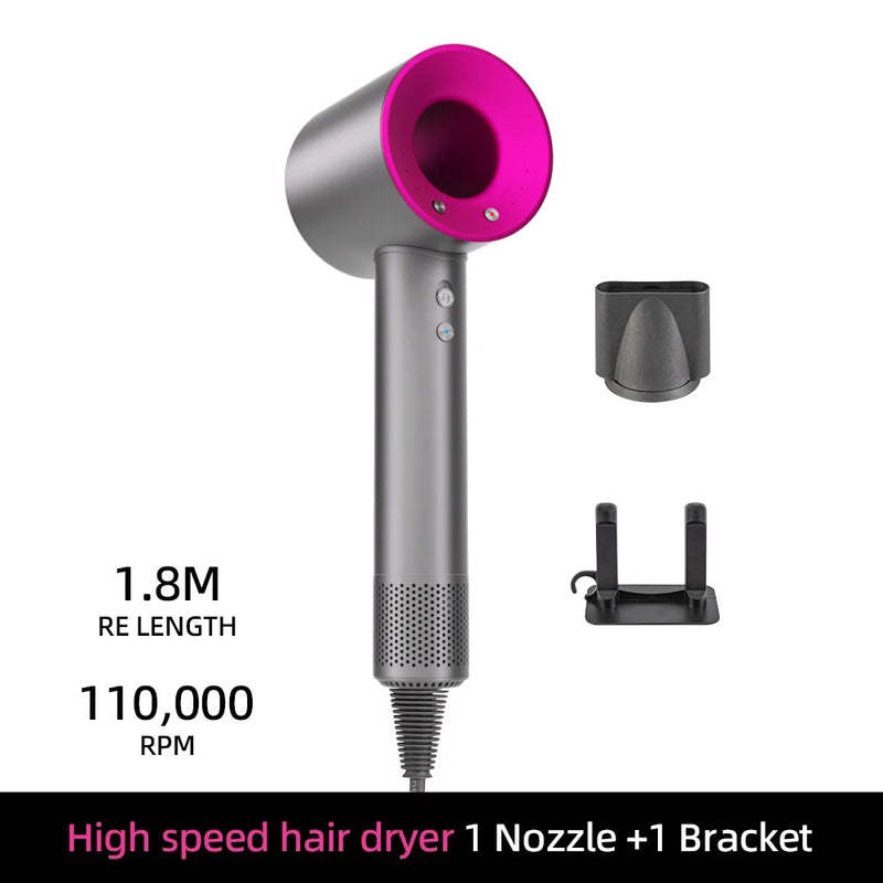 Ionen Haartrockner | 200 Mio. Negative Ionen | Intelligente Temperaturkontrolle | 110.000 U/min