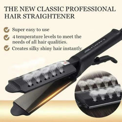 Haarglätter & Lockenstyler StyleShape Pro | 2-in-1 Glätten & Locken | 4 Temperaturstufen | Für nasses & trockenes Haar