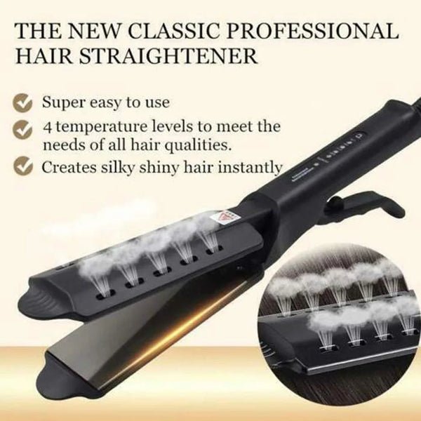 Haarglätter & Lockenstyler StyleShape Pro | 2-in-1 Glätten & Locken | 4 Temperaturstufen | Für nasses & trockenes Haar