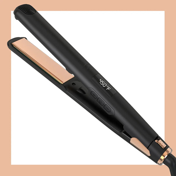 Keramik Glätteisen & Lockenstyler Glamora Stylist Pro | 2-in-1 Stylinggerät | Für Glätten & Locken | 30 cm