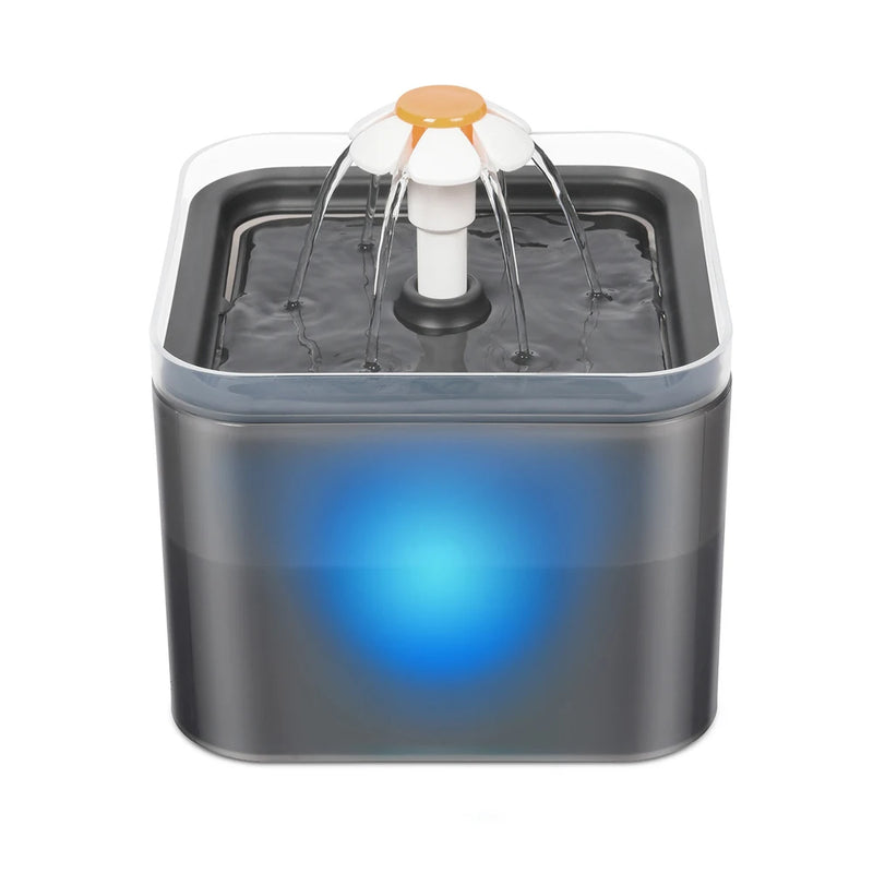 AquaMiau Katzen Trinkbrunnen 2L | 4-fach Filtersystem | LED & App-Steuerung | Ultra Leise