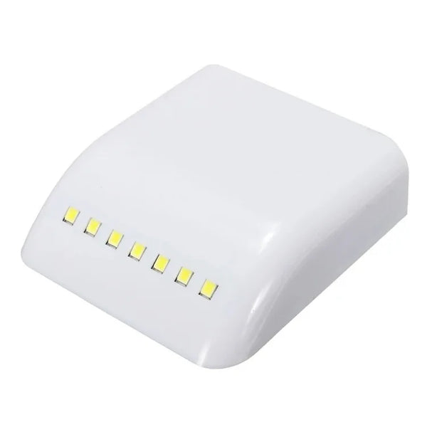 Cabinora LED Scharnierlicht | 7 LEDs mit Sensorsystem | Automatische Schrankbeleuchtung | Für Küche & Kleiderschrank