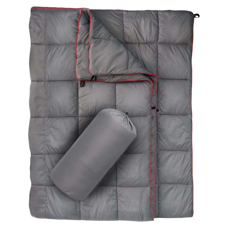 ThermaTrek Outdoor-Decke 4-Jahreszeiten | Ultraleicht & Wärmend | 140×200 cm | Für Camping, Reisen & Ski