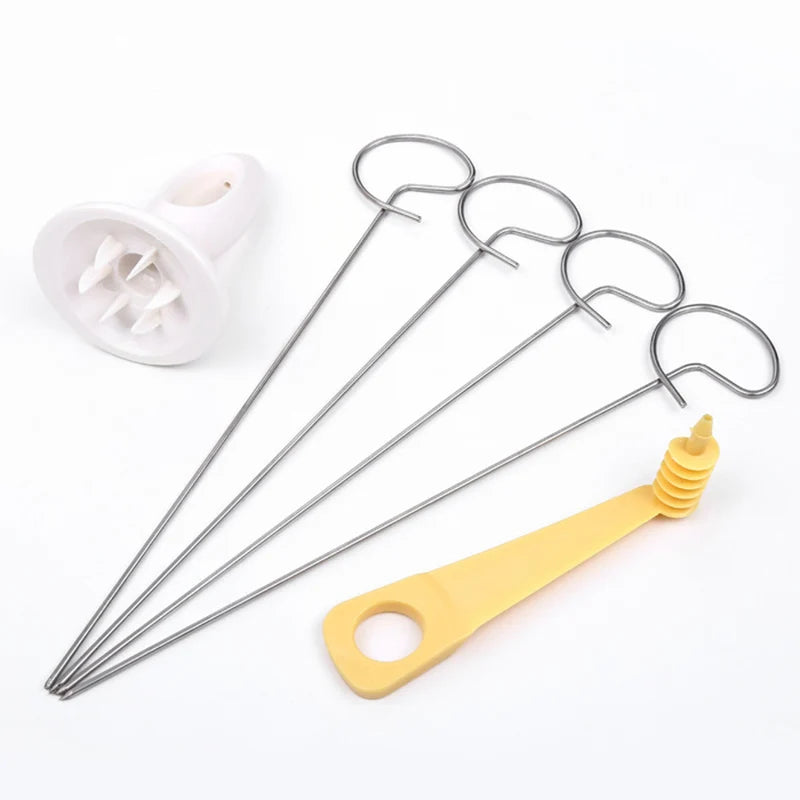 Kartoffel-Spiralschneider Spirafino BBQTwist | Edelstahl-Spiral-Cutter für Chips & Grillspieße | Für Camping, Küche & Grillabende