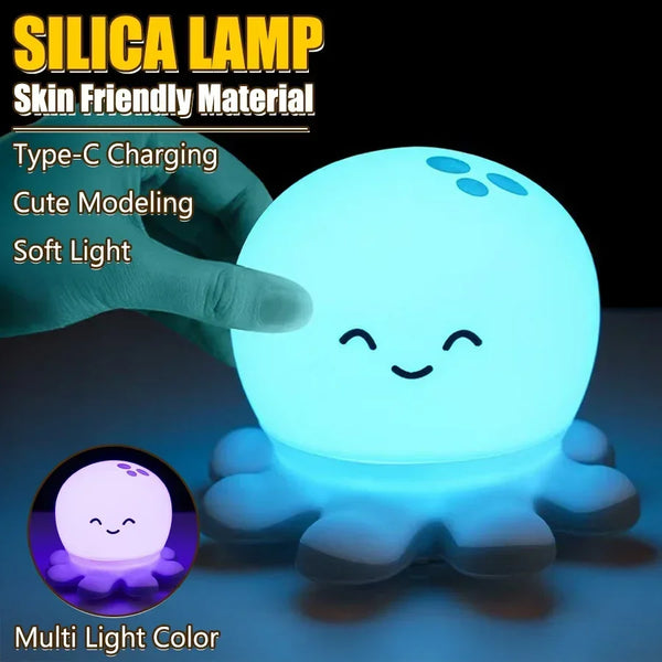 Tier-Nachtlicht PandaGlow | BPA-frei Silikon | 3 Helligkeitsstufen | USB-C Aufladung 400mAh | Kinder & Babys