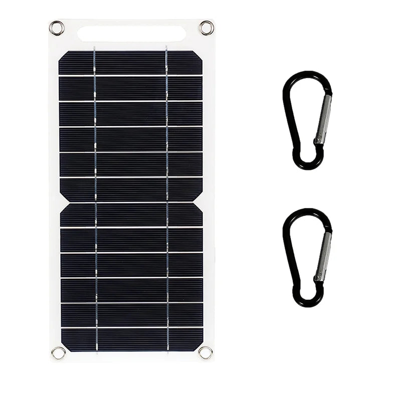 SolNova 30W Solarpanel | Ultraleicht & Wasserdicht | USB-Anschluss für Handy & Powerbank | Outdoor & Camping