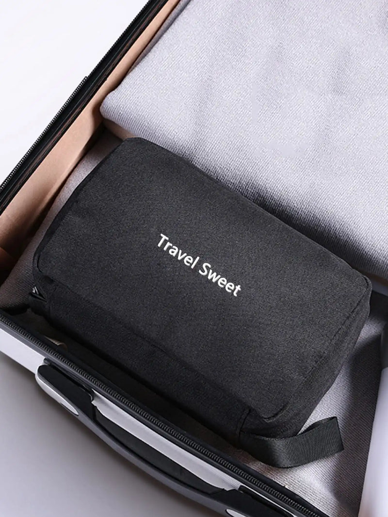 Faltbare Reise-Waschtasche DryNexa TravelCube | Mehrlagiges Design mit Nass-Trocken-Trennung | Platzsparend & Wasserdicht