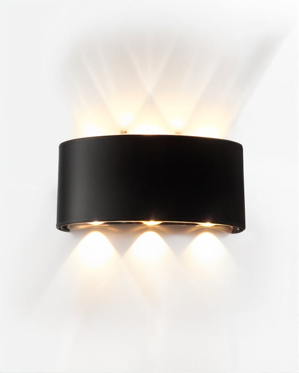 Bravira Wandlampe | LED Außenleuchte IP65 | Modern & Wetterfest | 25 cm Höhe