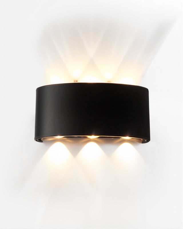 Bravira Wandlampe | LED Außenleuchte IP65 | Modern & Wetterfest | 25 cm Höhe
