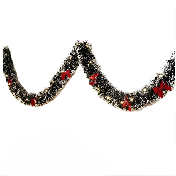 LED-Lichtergirlanden Lunavia 2er Set | Warmweißes Licht | Batteriebetrieben & Flexibel | Für Innen & Außen