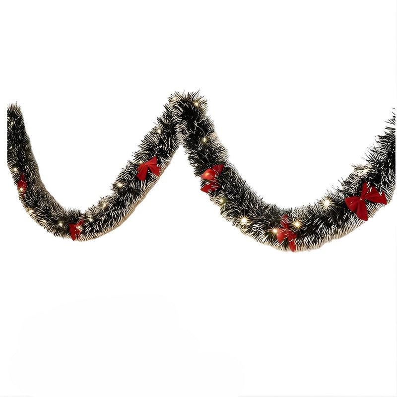 LED-Lichtergirlanden Lunavia 2er Set | Warmweißes Licht | Batteriebetrieben & Flexibel | Für Innen & Außen