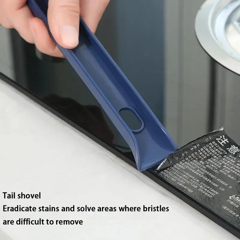 Fugenreinigungsbürste GroutFlex DuoClean | 2-in-1 Fugen- & Eckenbürste | Für Bad, Fensterrahmen & Bodenritzen | 28×3,2×8 cm