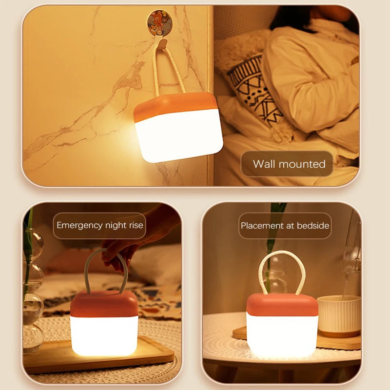 LED Nachtlicht Lumoa | Touch-Steuerung | USB-Aufladung | Warm- & Kaltweiß