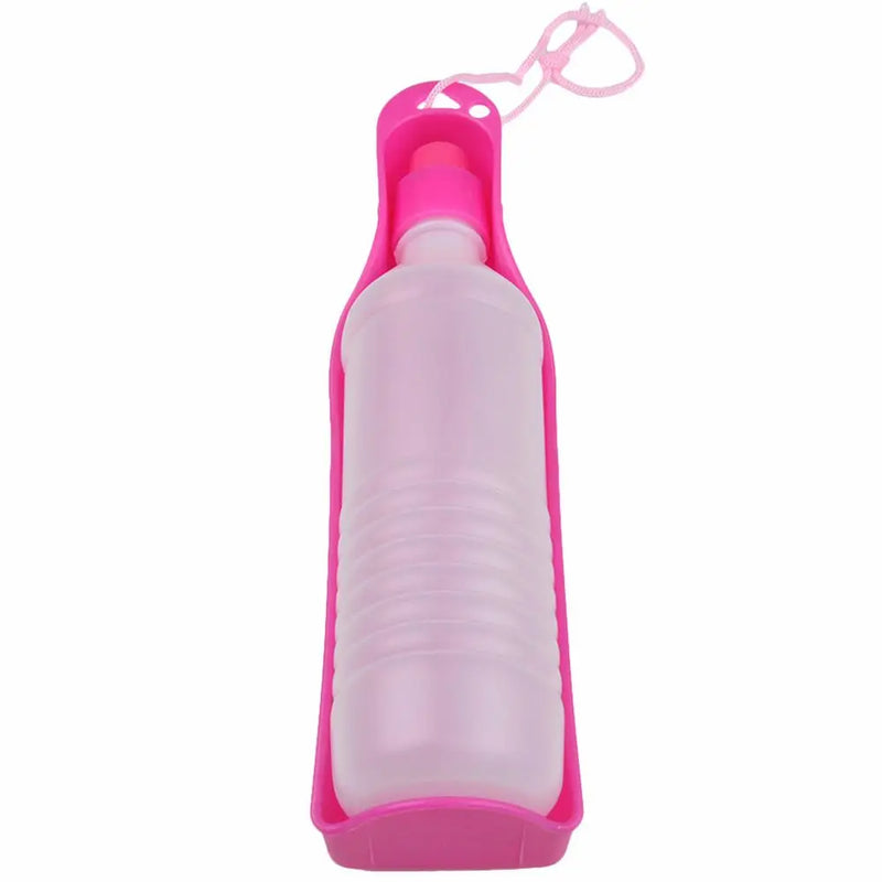 AquaPaw | Tragbare Hunde-Trinkflasche | Auslaufsicher & BPA-frei | 250ml/500ml | Für Unterwegs